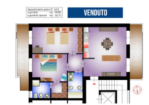 ROSSELLI-PIANO 3-INT 08 venduto